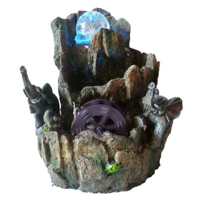 批發(fā)田園樹脂流水工擺件 營(yíng)造室內(nèi)假山流水噴泉水景的藝術(shù)與風(fēng)水